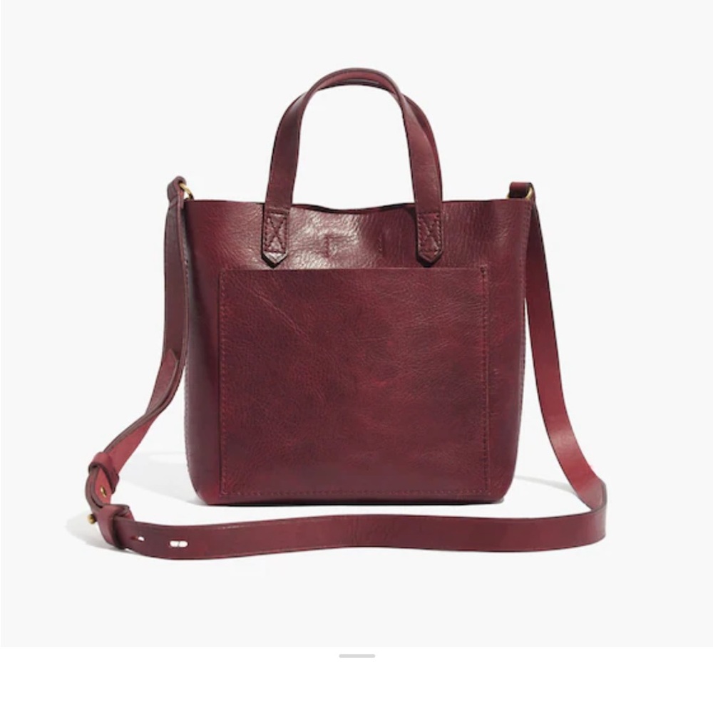Madewell The Small Transport Crossbody Dark Cabernet NWT $128
